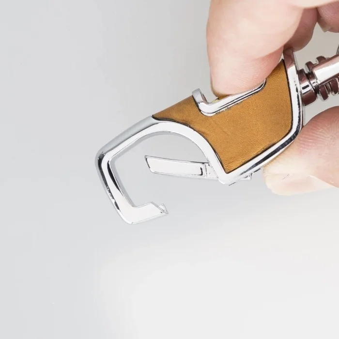  Deri Anahtarlık BKR12 V9 Taba