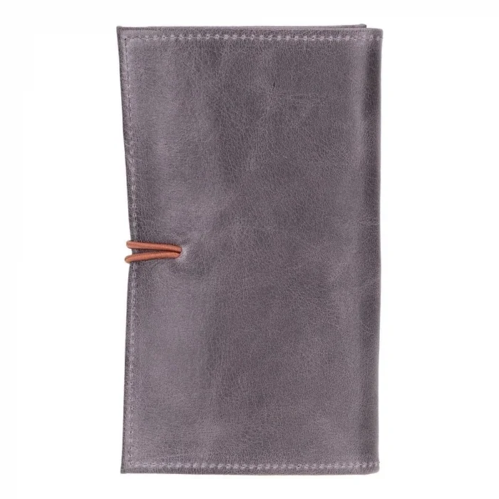  Deri Kablo Aksesuar Taşıma Çantası Antik Gri