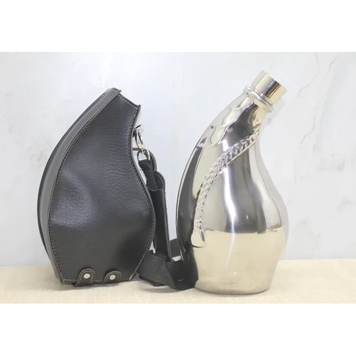 BUĞZ Deri Kılıflı Matara Alk3924