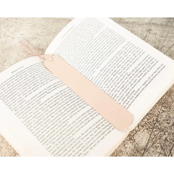  Deri Kitap Ayracı, Pudra