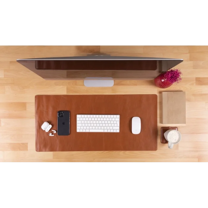  Deri Masa Matı 80*37cm RST2 Taba