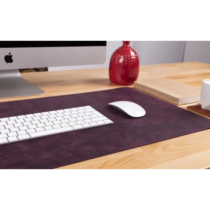  Deri Masa Matı 80*37cm TN6 Mor