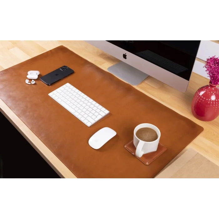 BUĞZ Deri Masa Matı 91*48cm RST2 Taba