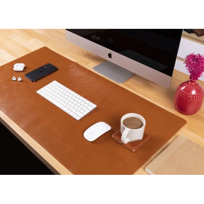 BUĞZ Deri Masa Matı 91*48cm RST2EF Taba