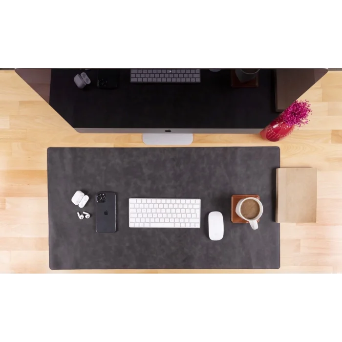 BUĞZ Deri Masa Matı 91*48cm TN1 Gri