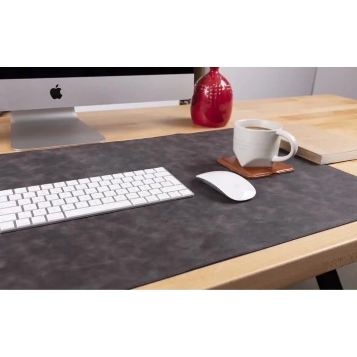 BUĞZ Deri Masa Matı 91*48cm TN1 Gri