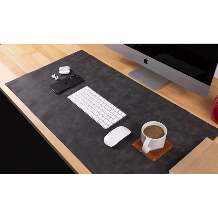 BUĞZ Deri Masa Matı 91*48cm TN1 Gri