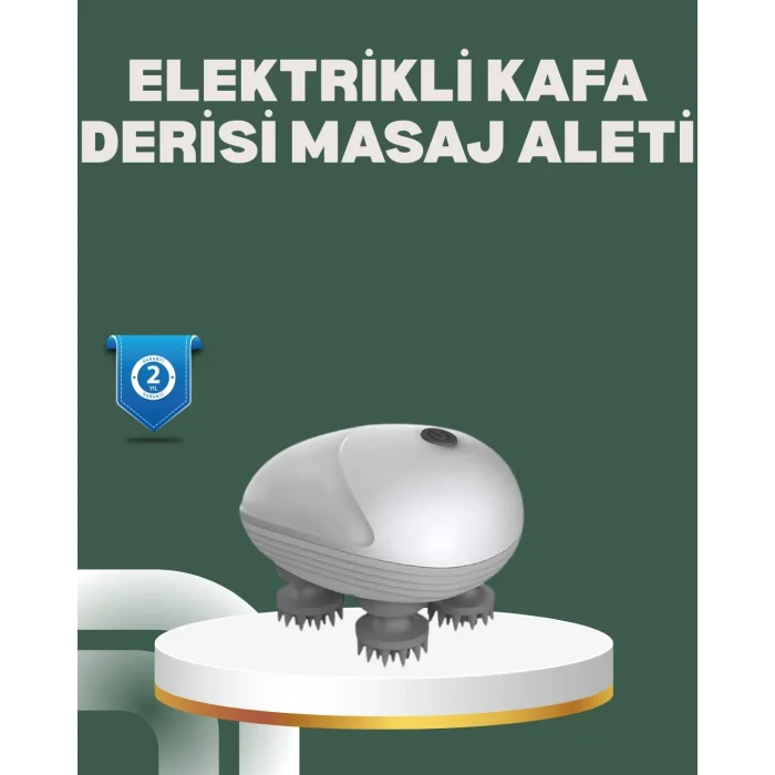 BUĞZ Derin Masaj Sağlayan Elektrikli Kafa Masaj Aleti