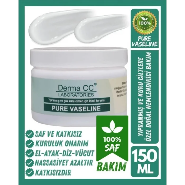 BUĞZ Derma CC Sensitive Pure Katkısız Saf Vazelin 150 ml