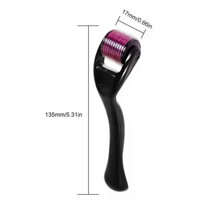  Dermaroller Titanyum 540 Iğneli 1 Mm Saç Kaş Sakal Serum Kullanıma Uygun