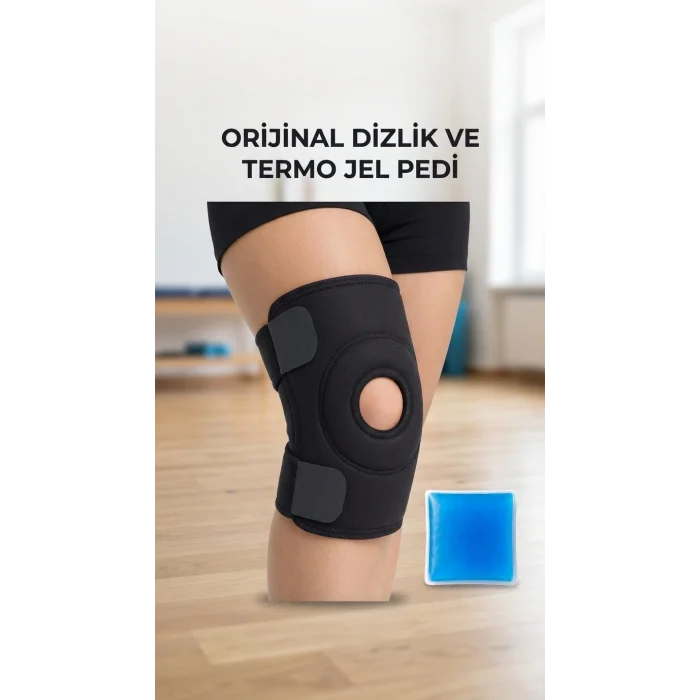 BUĞZ Destekli Diz Korsesi Çapraz Bağ ve Menisküs Ağrısı için Spor Dizlik