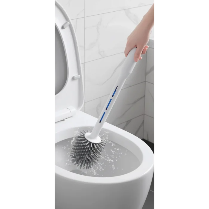 BUĞZ Deterjan Hazneli Ergonomik Silikon Tuvalet Fırçası