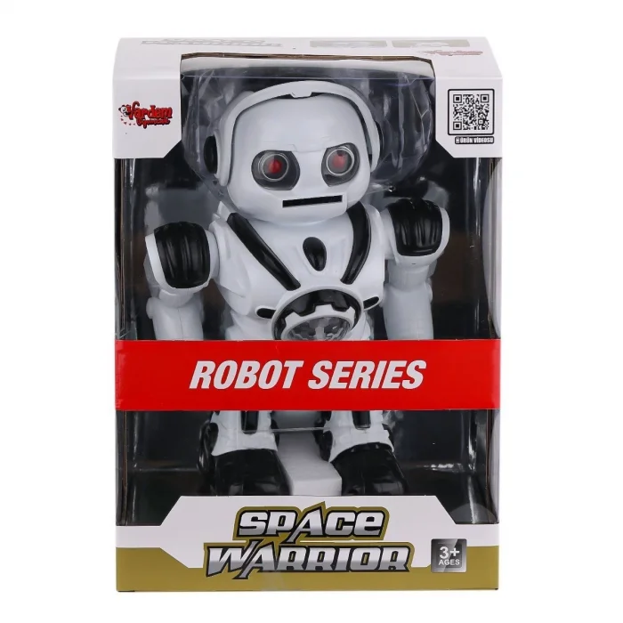  DF-6022 Işıklı ve Müzikli Disk Atan Uzay Savaşçısı Robot