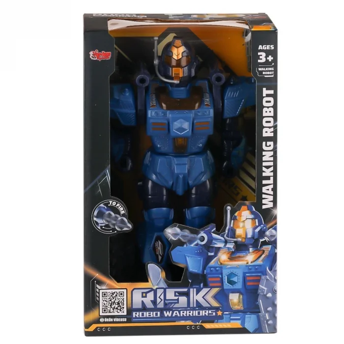  DF-6051 Işıklı ve Müzikli Roket Atan Robot- Vardem Oyuncak