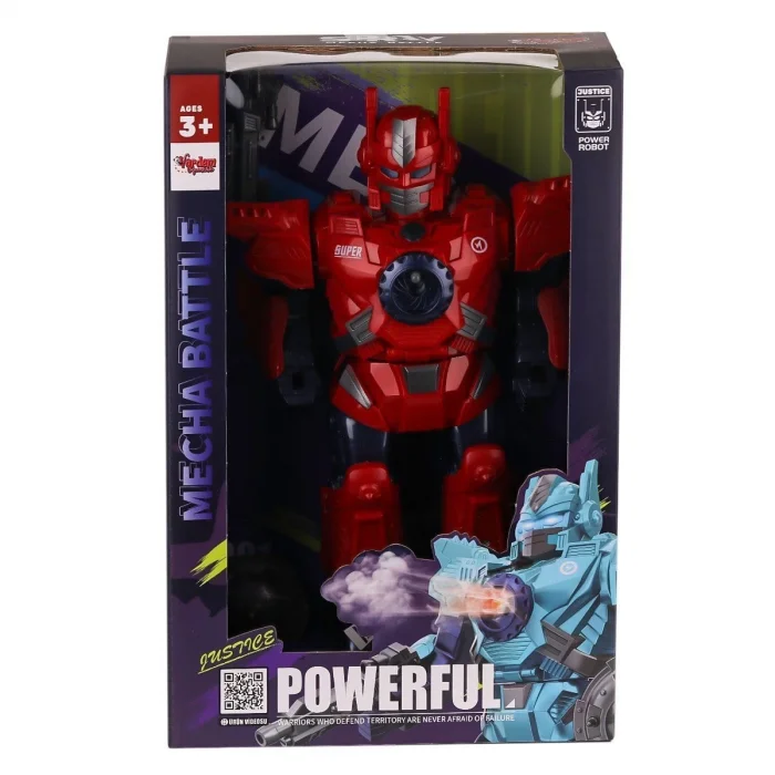  DF-6052 Işıklı ve Müzikli Buhar atan Robot -Vardem Oyuncak