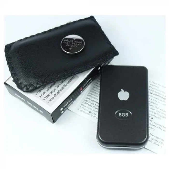 BUĞZ Diamond Dijital Göstergeli Mini Elma Hassas Cep Terazisi Mp-3 (200 Gr-0.01) ( BUĞZ )