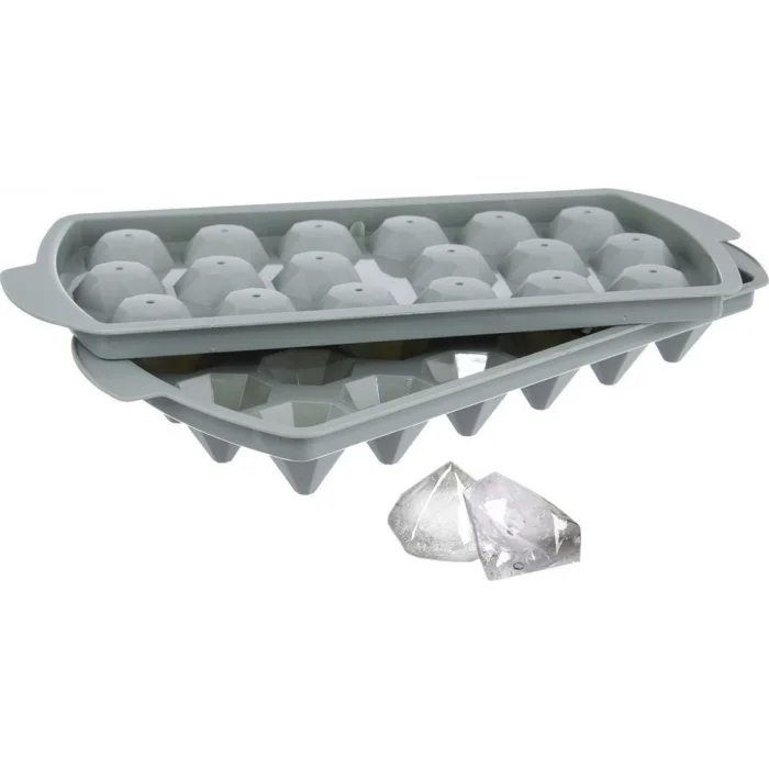 BUĞZ Diamond Elmas Şeklinde Buz Kalıbı 18 Bölmeli