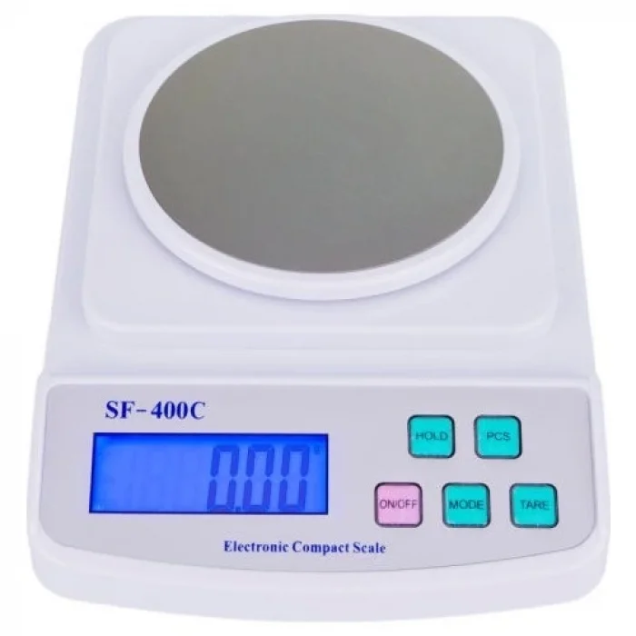 BUĞZ Diamond Plus Dijital Göstergeli Plastik Fanuslu Hassas Terazi Sf-400c (500 Gr-0.01) ( BUĞZ )