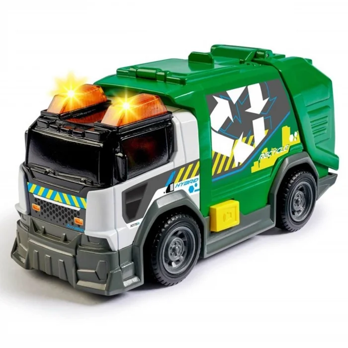 BUĞZ Dickie Sesli ve Işıklı Geri Dönüşüm Çöp Kamyonu - SMB-203302029