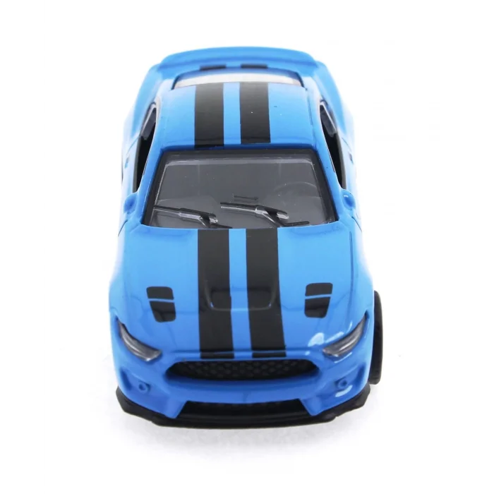  Die Cast Çek Bırak Metal Mavi Spor Araba