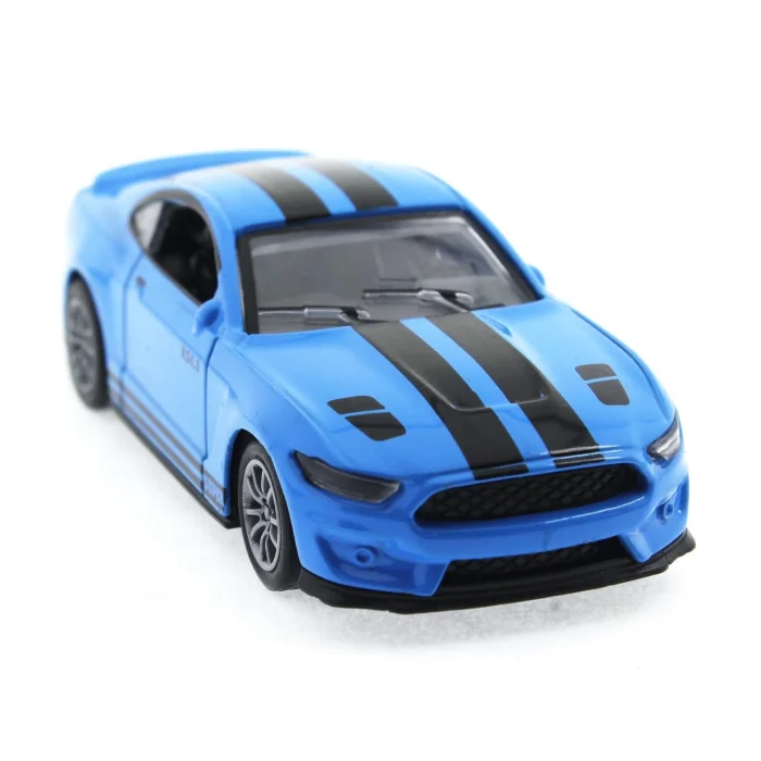  Die Cast Çek Bırak Metal Mavi Spor Araba