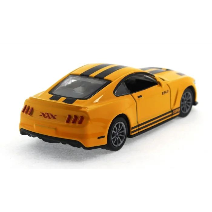  Die Cast Çek Bırak Metal Sarı Spor Araba
