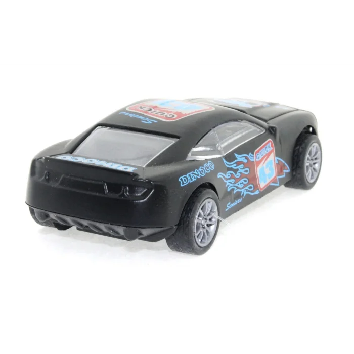  Die Cast Çek Bırak Metal Siyah Yarış Arabası 43
