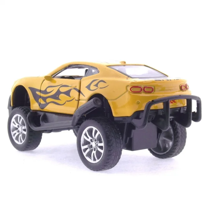  Die Cast Çek Bırak Sarı Arazi Aracı