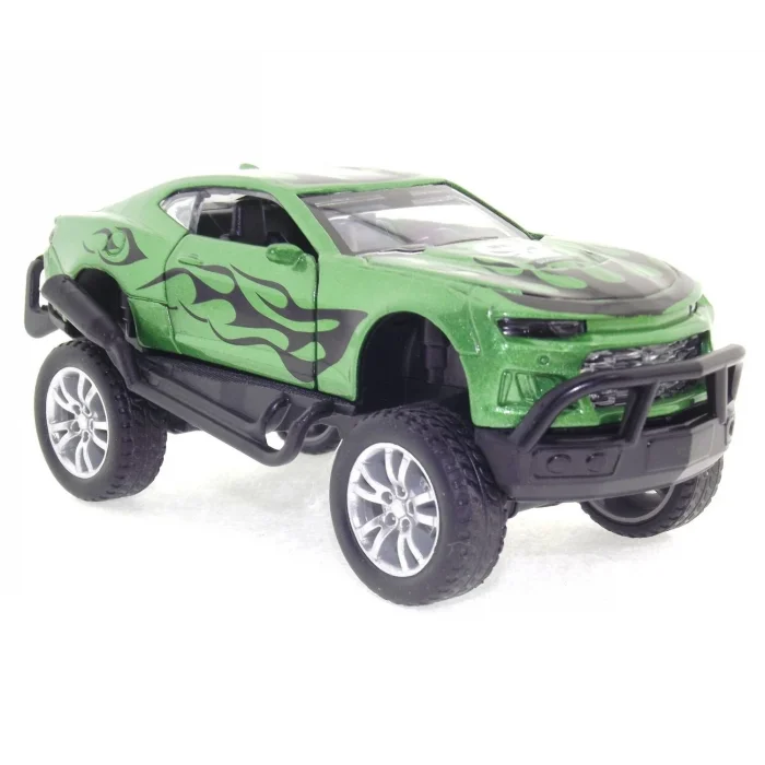  Die Cast Çek Bırak Yeşil Arazi Aracı