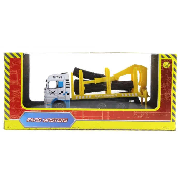  Die Cast Mini Sarı Kütük Kamyonu