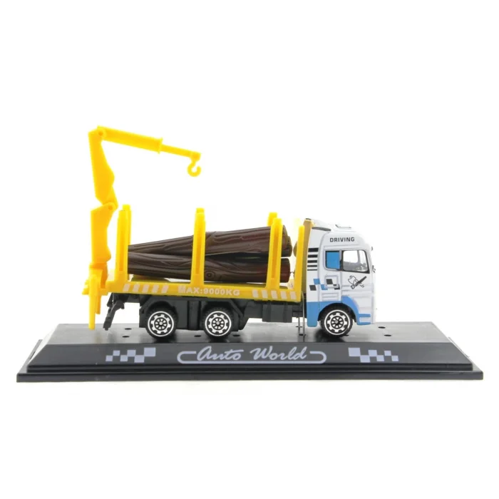  Die Cast Mini Sarı Kütük Kamyonu