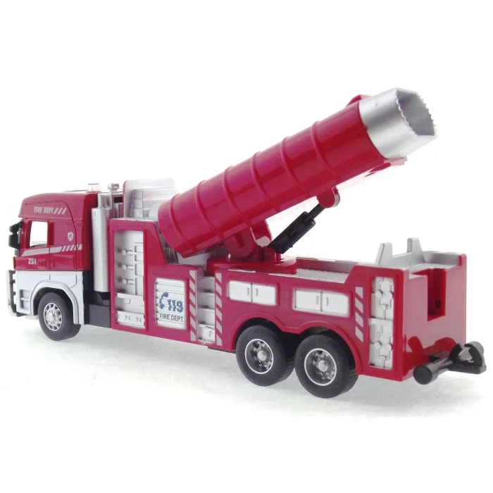  Die Cast Model Çek Bırak Duman Emici İtfaiye Kamyonu