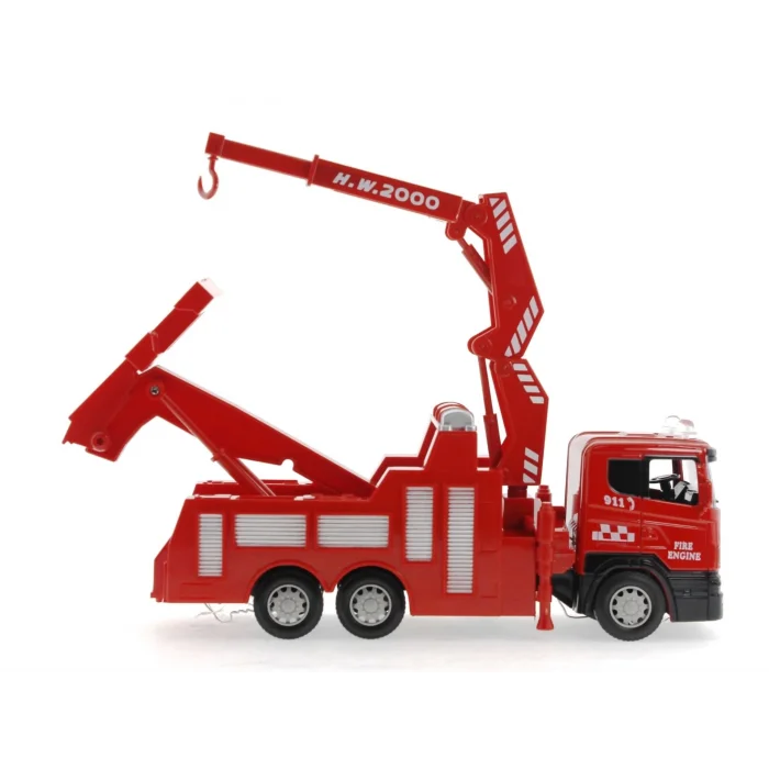  Die Cast Sürtmeli Vinçli Kurtarıcı İtfaiye Aracı
