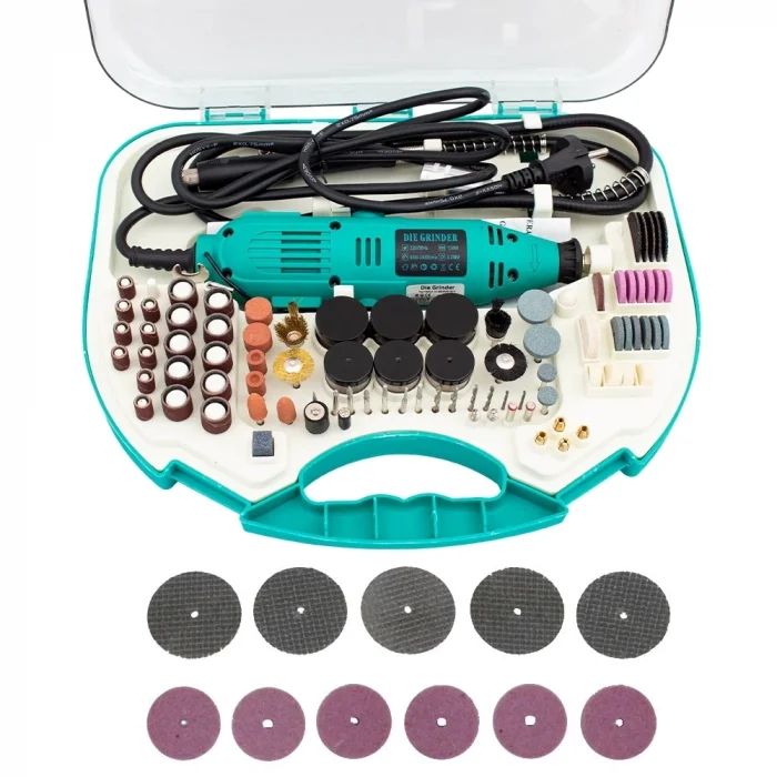  Dıe Grınder 180 Parça Matkap Freze Taşlama Seti