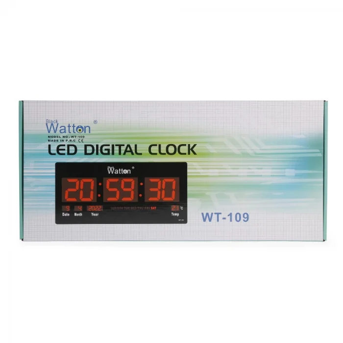 BUĞZ Dijital Duvar Ve Masa Saati Wt-109 - Lisinya