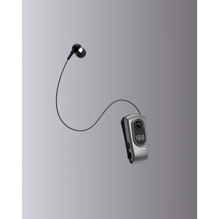 BUĞZ Dijital Ekranlı Bluetooth Kulaklık – Titreşimli Bildirim, 25 Saat Kullanım