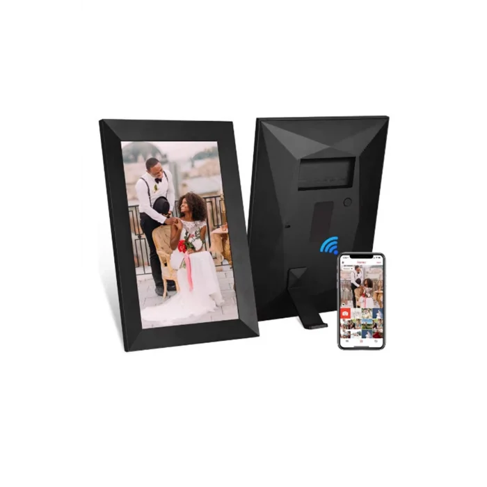 BUĞZ Dijital Fotoğraf Çerçevesi Wifi 10.1 İnç 32gb Dokunmatik Ekran, Uygulama Üzerinden Fotoğraf/video Paylaşımı