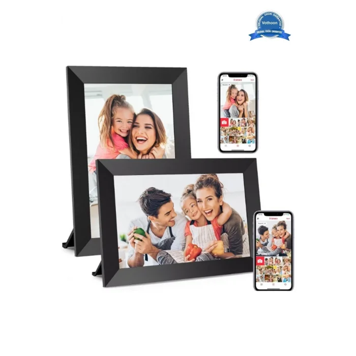 BUĞZ Dijital Fotoğraf Çerçevesi Wifi 10.1 İnç 32gb Dokunmatik Ekran, Uygulama Üzerinden Fotoğraf/video Paylaşımı