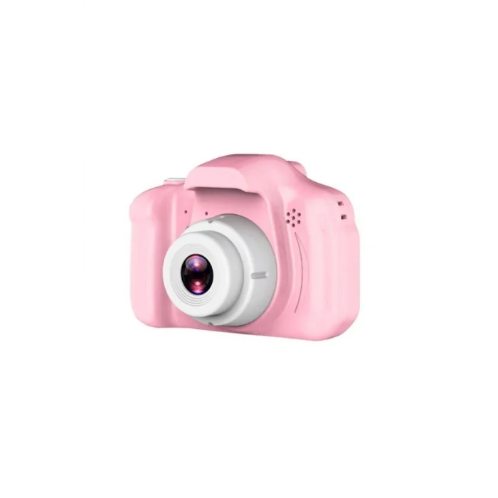 BUĞZ Dijital fotoğraf makinesi 1080p HD 10-15 MP pembe SD kartlı çocuklar için optik zoomlu