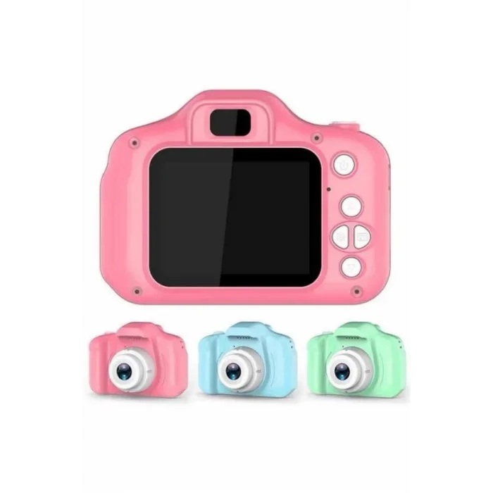  Dijital Fotoğraf Makinesi Çocuk Mini 1080p HD Kaliteli Renkli