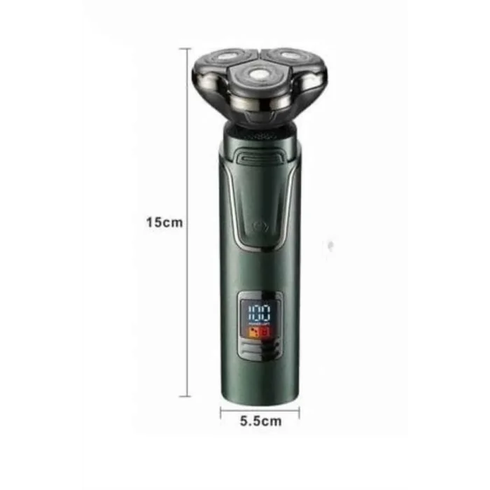BUĞZ Dijital Göstergeli 3 Başlıklı Tıraş Makinesi Islak Kuru Lazer Öncesi Günlük - Lisinya