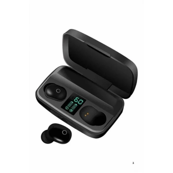 BUĞZ Dijital Göstergeli Bluetooth Kulaklık Kablosuz TWS Stereo Bluetooth 5.0