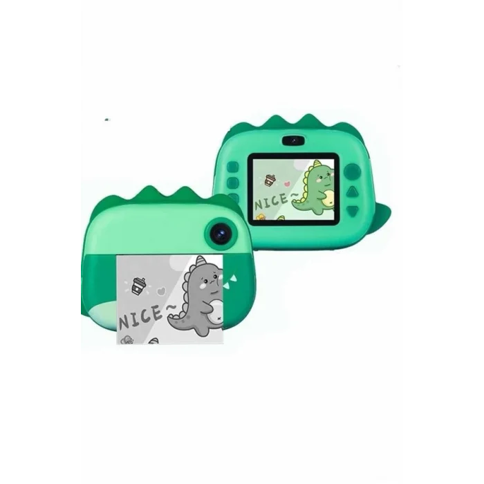  Dijital HD Video Kamera Çocuk Fotoğraf Makinesi  Anlık Termal Rulo