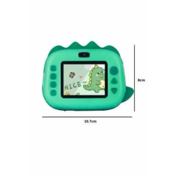 BUĞZ Dijital HD Video Kamera Çocuk Fotoğraf Makinesi  Anlık Termal Rulo - Lisinya