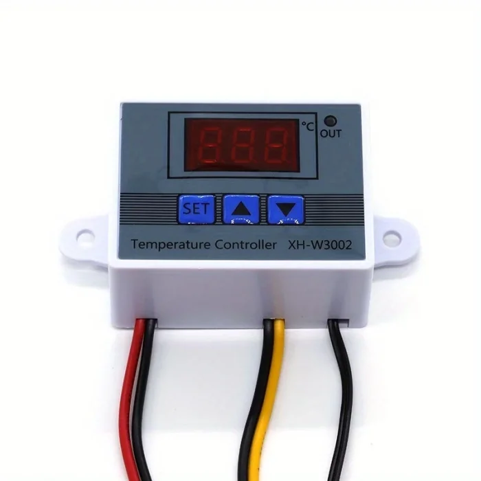 BUĞZ Dijital Termostat XH-W3002 LED Ekranlı Sıcaklık Kontrol Cihazı 220V