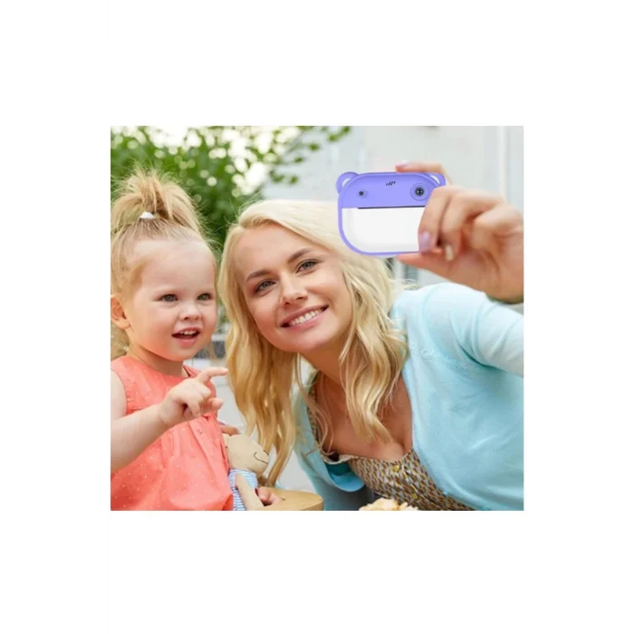 BUĞZ Dijital Video Kayıt Fotoğraf Çocuk Kamerası Anlık Termal Resim Kağıt Baskılı