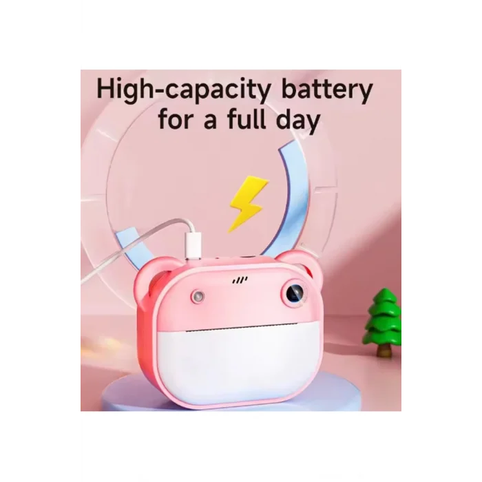 BUĞZ Dijital Video Kayıt Fotoğraf Çocuk Kamerası Anlık Termal Resim Kağıt Baskılı Vtn-09