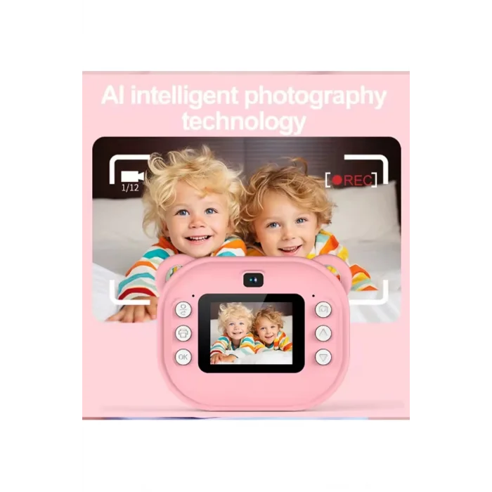 BUĞZ Dijital Video Kayıt Fotoğraf Çocuk Kamerası Anlık Termal Resim Kağıt Baskılı Vtn-09