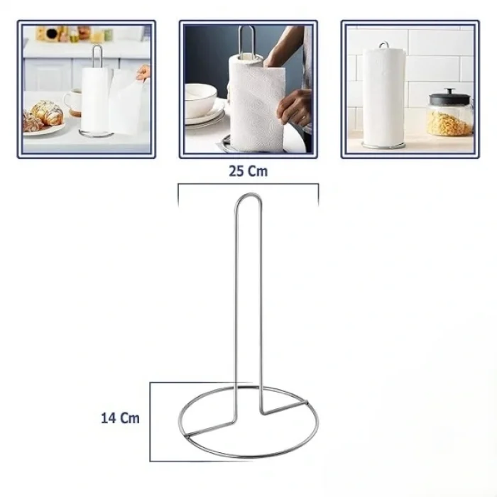 BUĞZ Dik Kağıt Havluluk Krom Renk