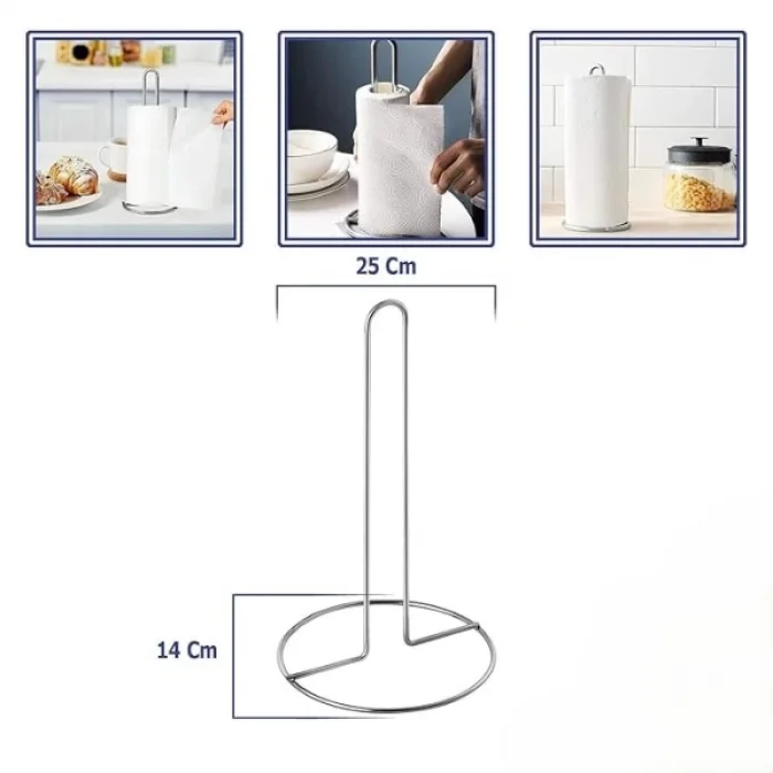  Dik Kağıt Havluluk Krom Renk